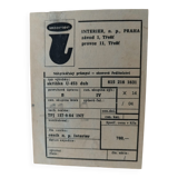 Commode U 453 Jiri Jiroutek pour Intérieur Praha, Années 60, Tchécoslovaquie, Vintage