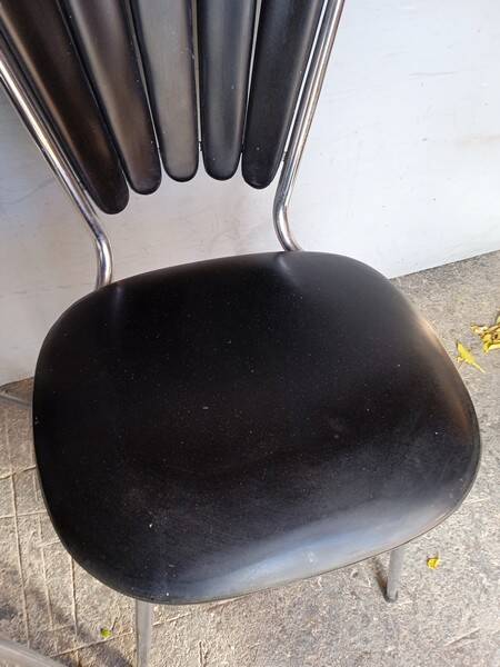 Pair of Margueritte design chairs ep 1950/60