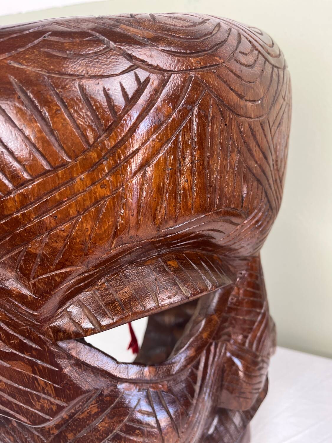 Large African handcrafted mask