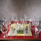 Set of 11 beer chops