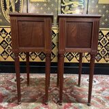 Pair of Art Deco style bedside tables