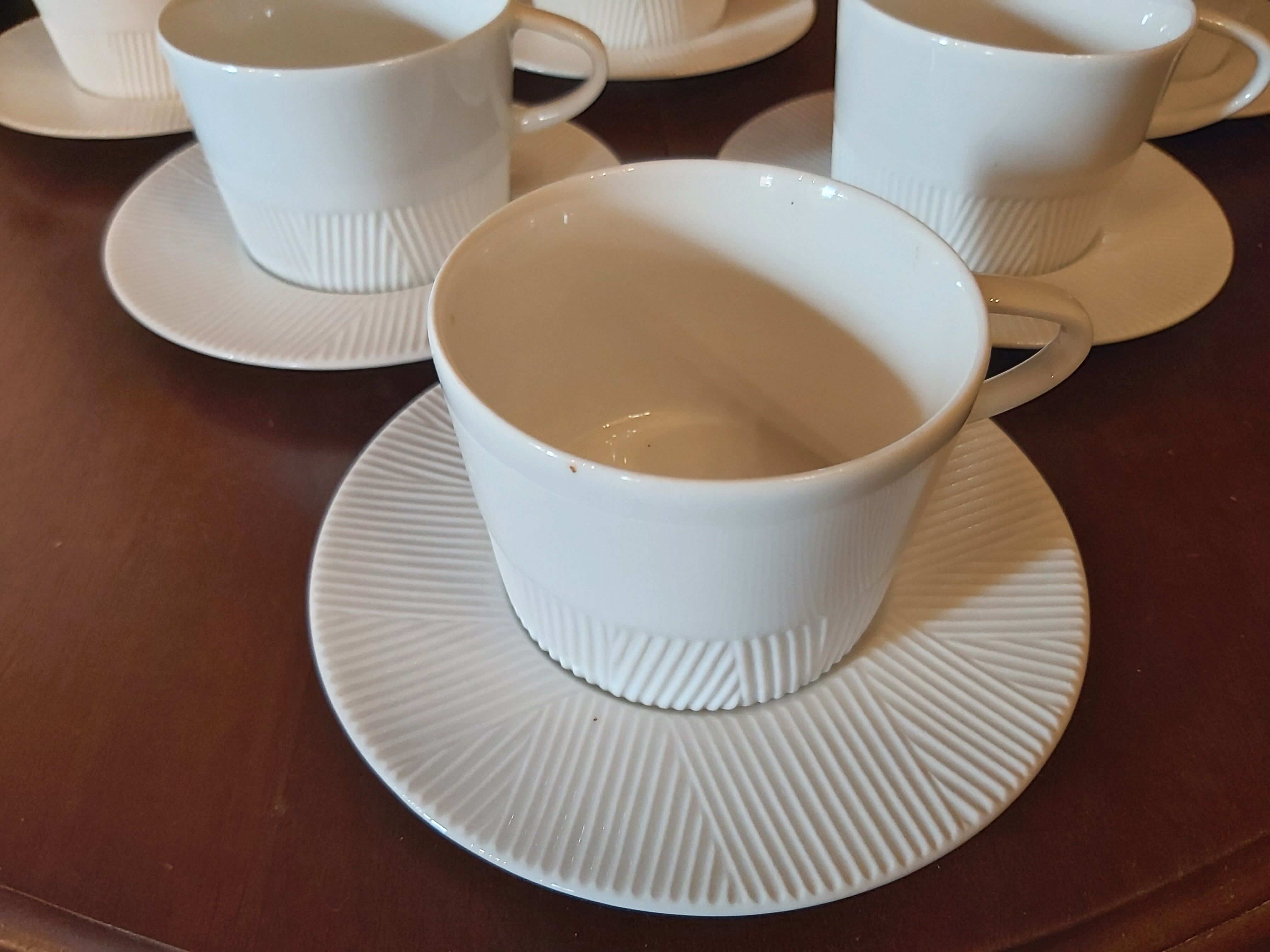 6 cups Geneviève Lethu Trait Blanc 2005