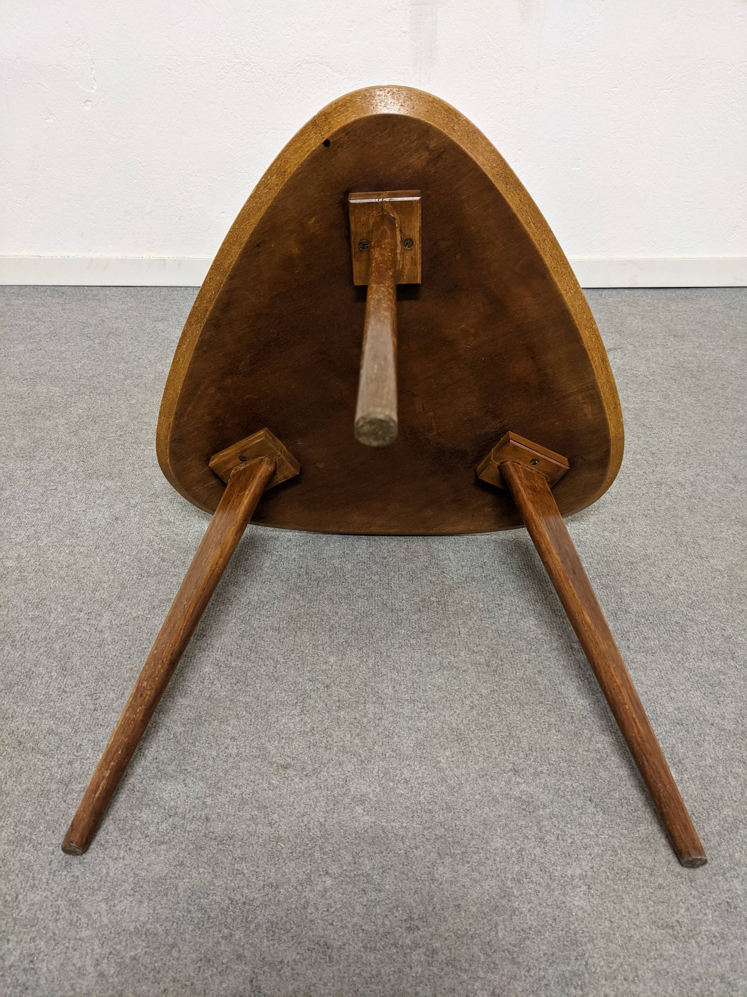 Side table tripod of the 50s/60s