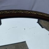 Mirror oval art deco 60x36cm