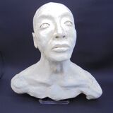 Plaster bust
