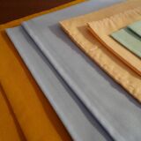 10 napkins Anne de Solène different colors 43 x 43 cm