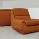 Paire de fauteuils Atlantis Orange République Tchèque 1970
