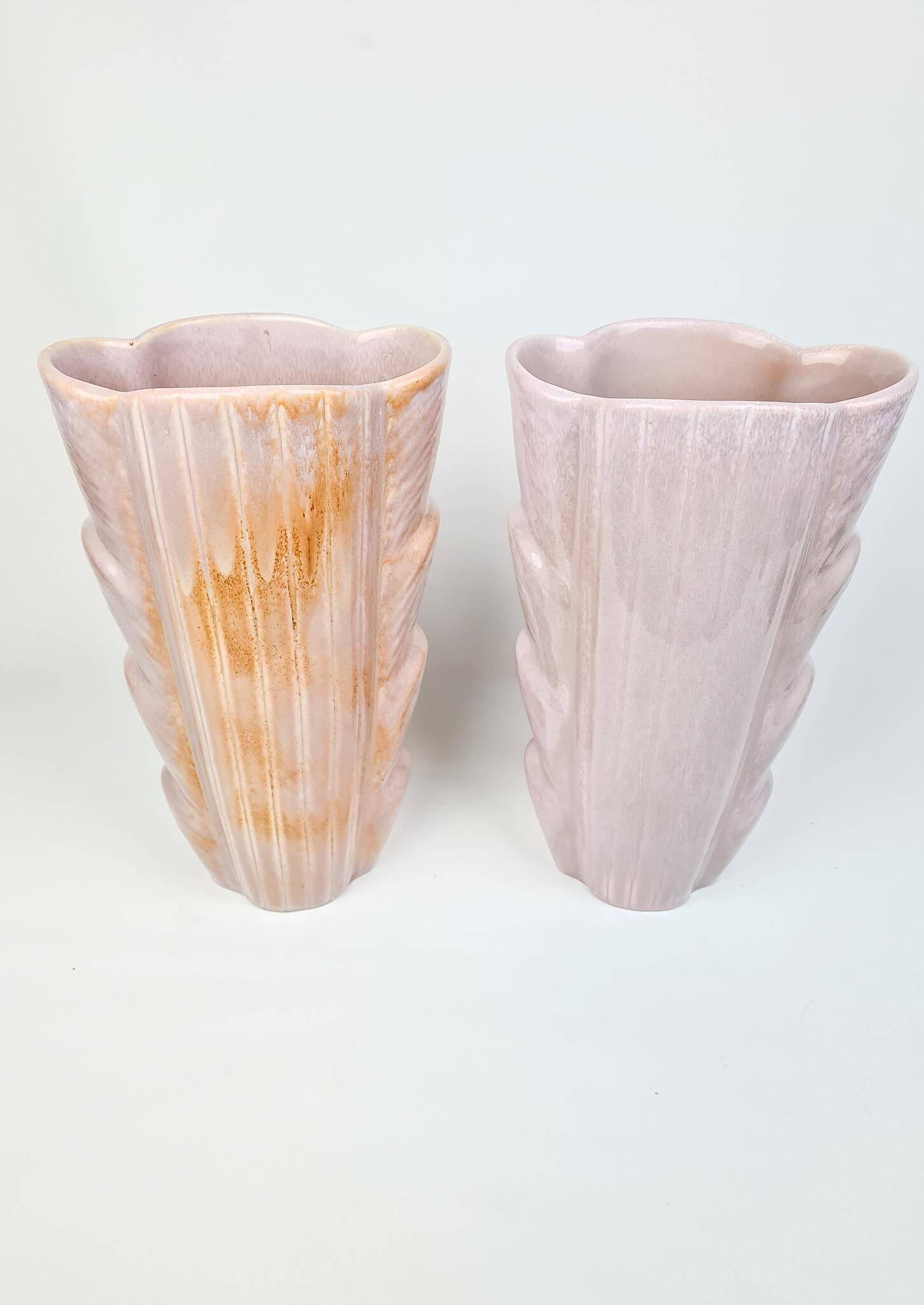 Vases en Céramique Moderne du Milieu du Siècle Rörstrand Gunnar Nylund, Suède