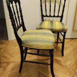 Paire de chaises Napoléon III