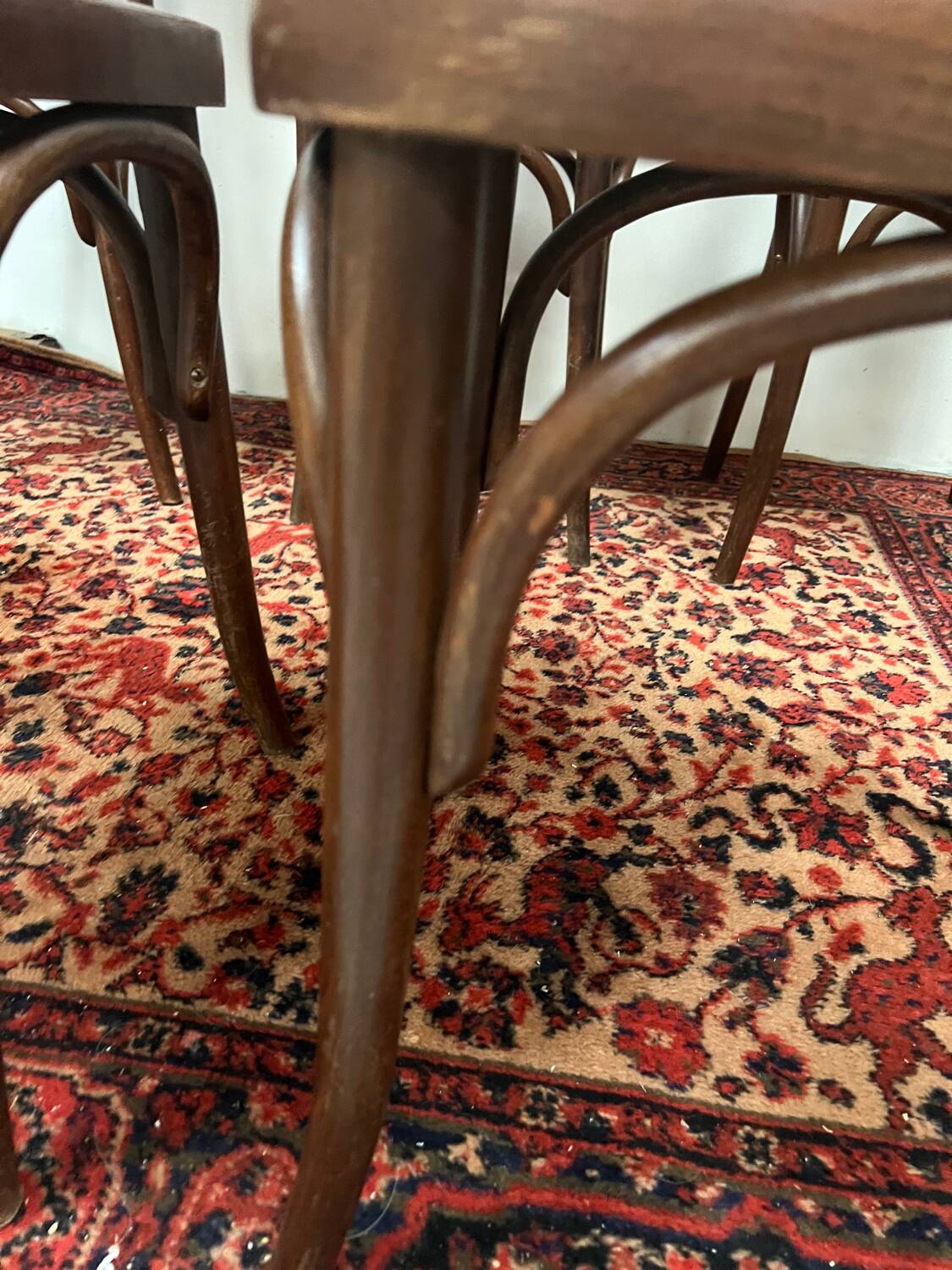 Antique Baumann bistro chairs x 5