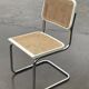 Cesca design chair b32 model in chrome