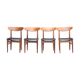 Set of 4 chairs dyrlund - 1950s