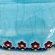 Flat square cut in Longwy enamels