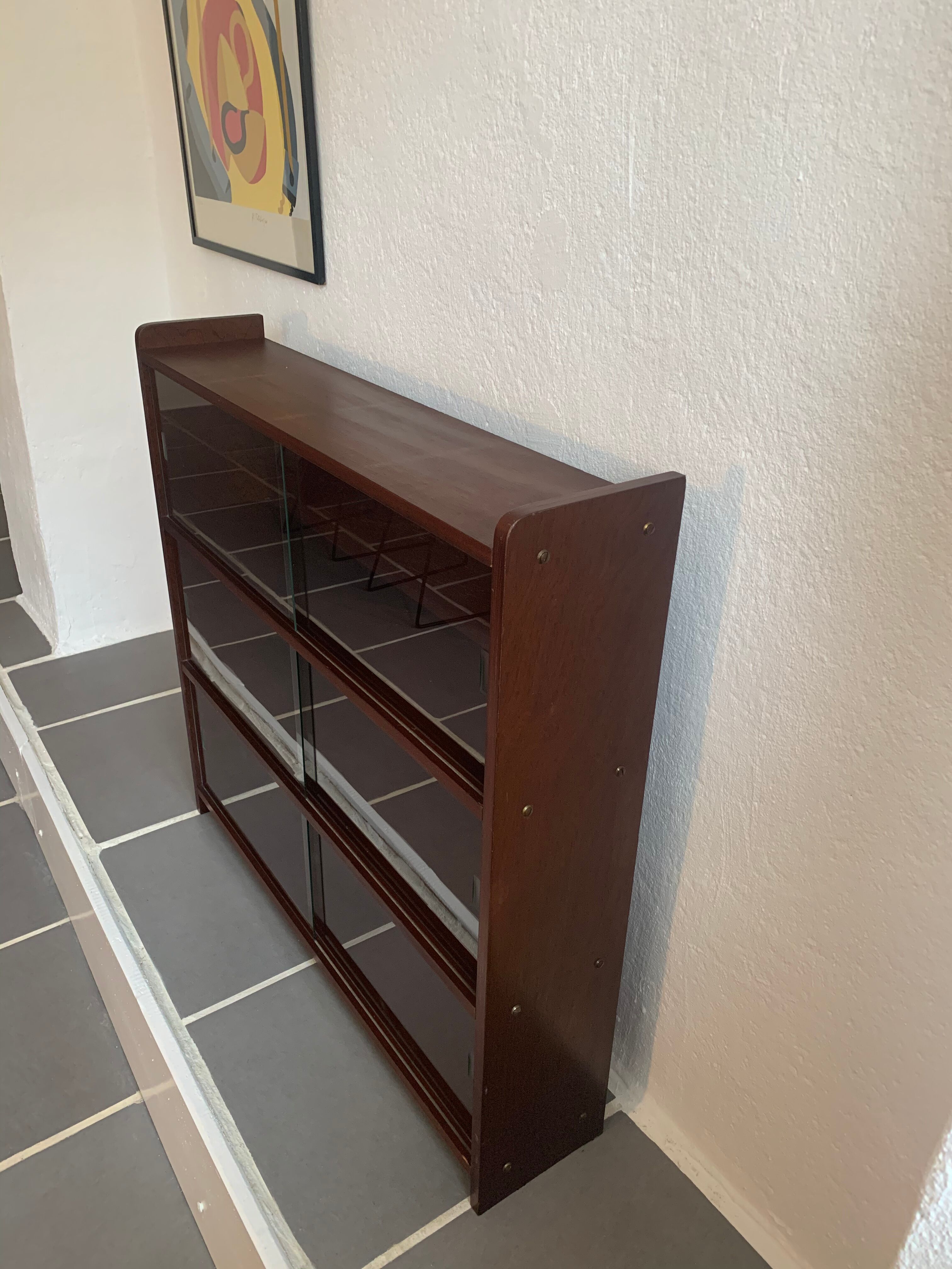 Vintage wood library 50s