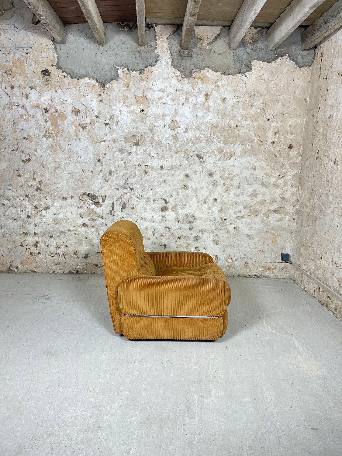 Pair of seventies armchairs