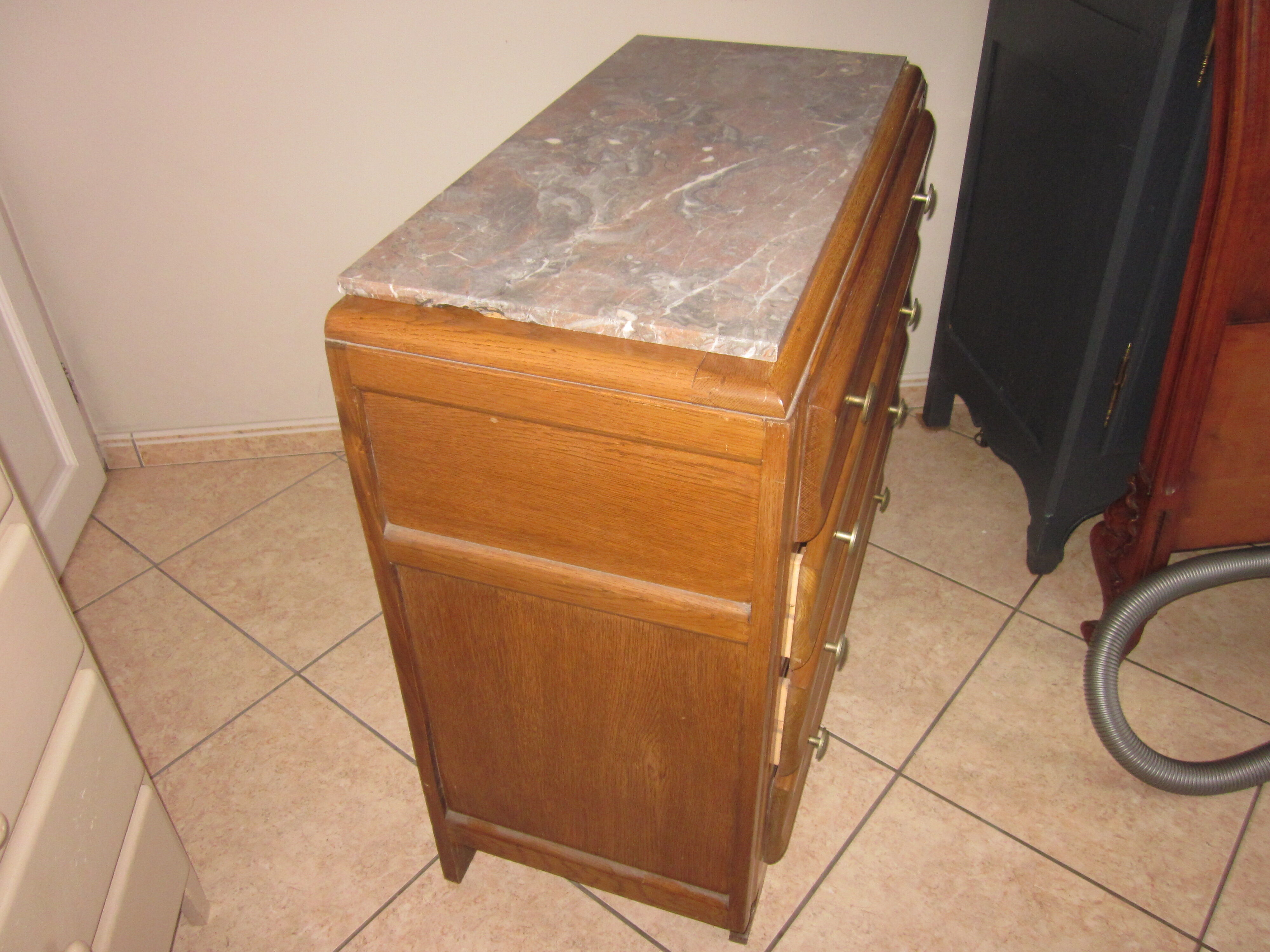 chest of drawers of the years 50 to 4 drawers