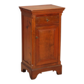 Larch bedside table - Italy late 19th century
