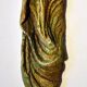 Terracotta sculpture depicting an anonymous deity circa 1950