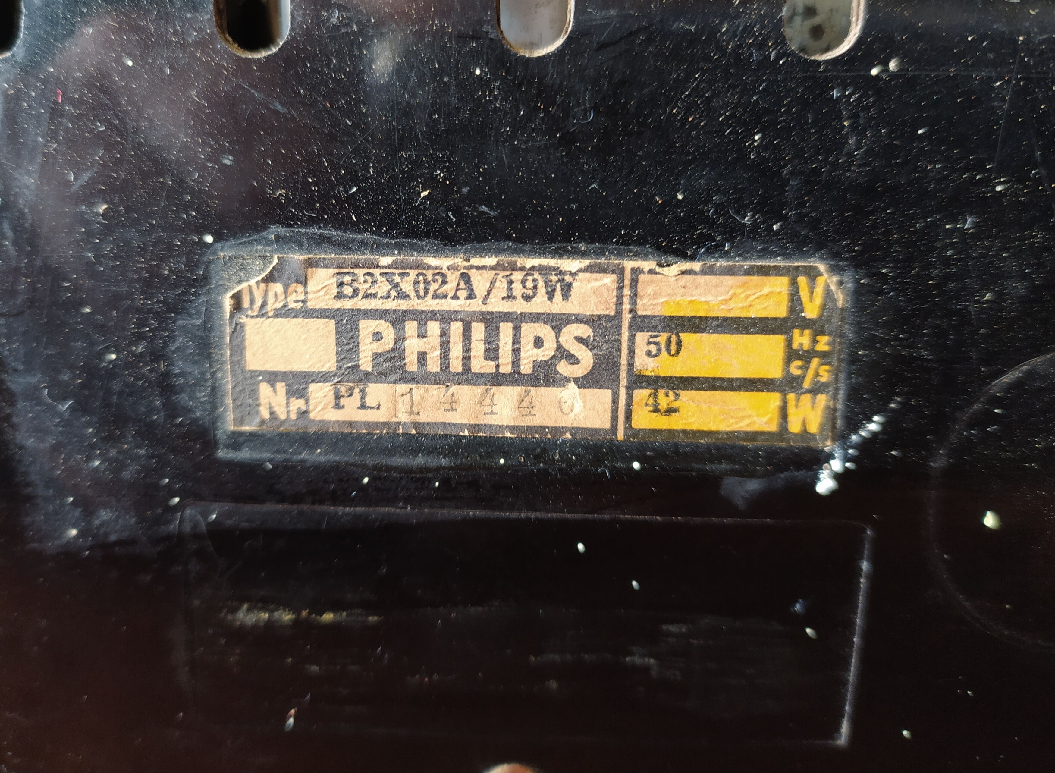 Philips vintage radio station