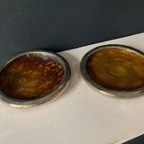 2 handmade tamegroute dishes, Morocco