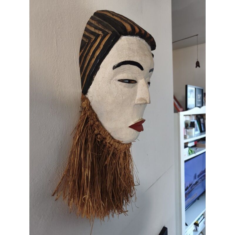 African mask: Gabon: Punu