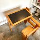 Bureau modulable Trama pour enfant en bois clair