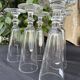 6 Champagne Flutes – 19th Century Cut Crystal – Baccarat/St.Louis