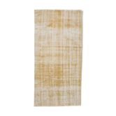 Tapis turc jaune 189x93