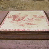 Vintage "rooster" table mat