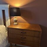 Mina France marble bedside lamp bases