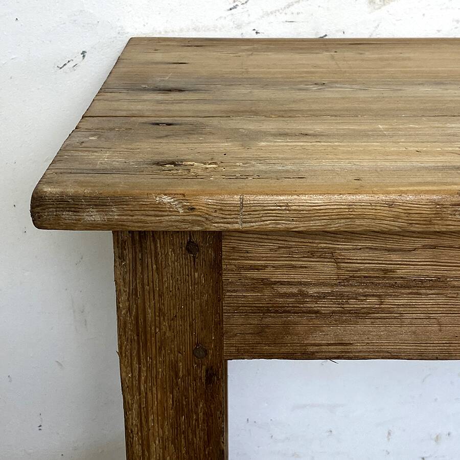 Solid fir farmhouse table