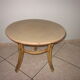 Table basse en rotin