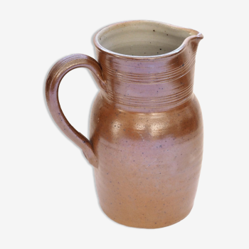 Old stoneware pitcher