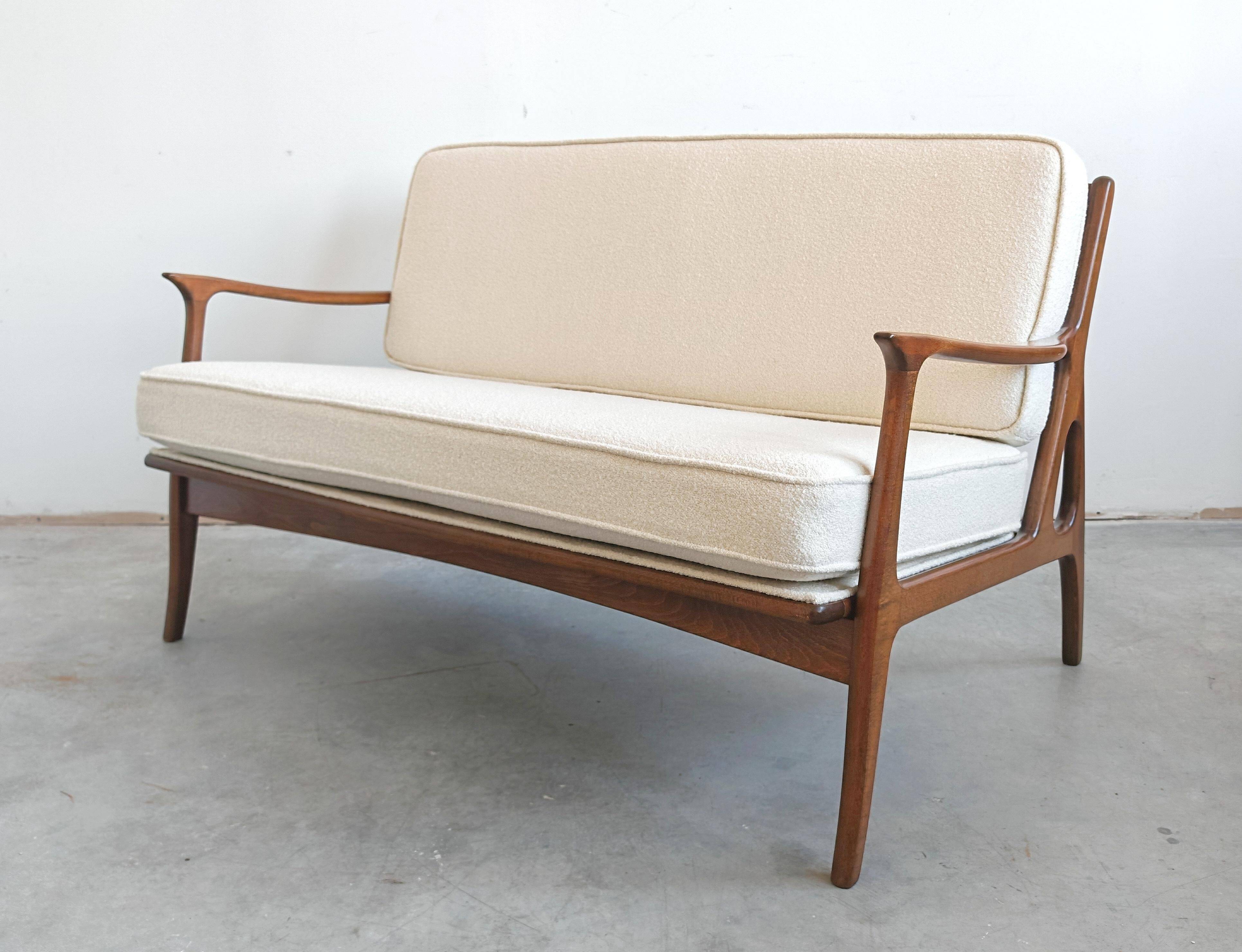 Mid-Century Modern Loveseat attributed to Arne Vodder 1960