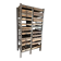 Antique printing furniture with drawers – wood & metal – industrial
