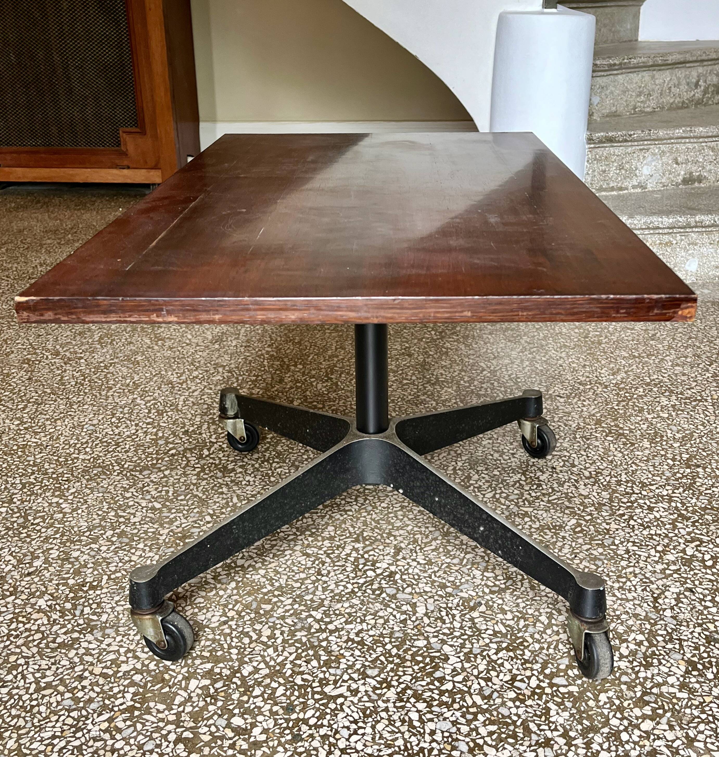 Side table by Charles and Ray Eames, Herman Miller edition, 1960.
