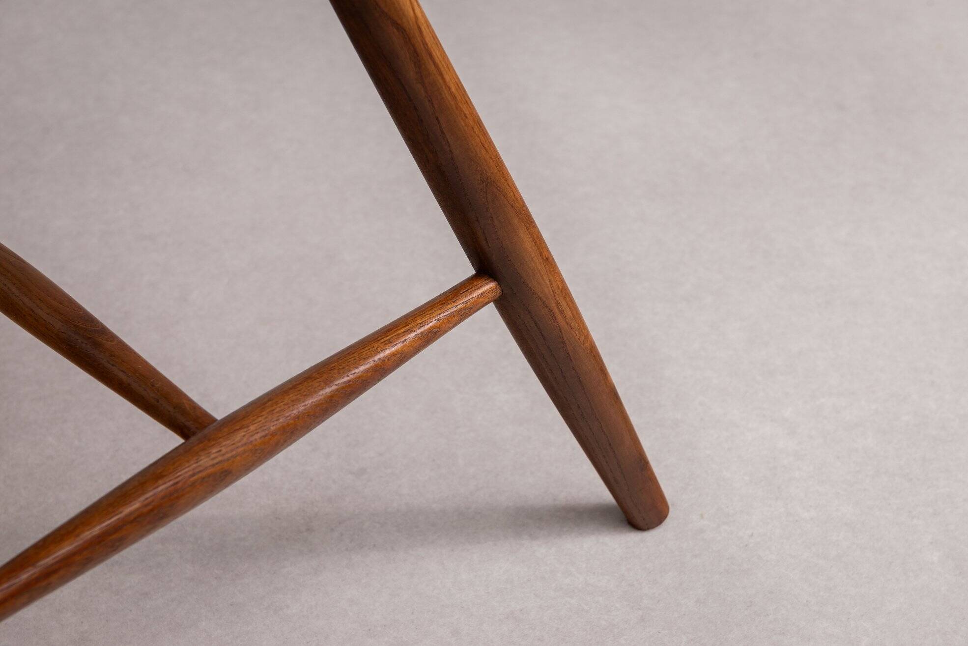Pair of sculptural rustic wooden chairs in pine France 1960
