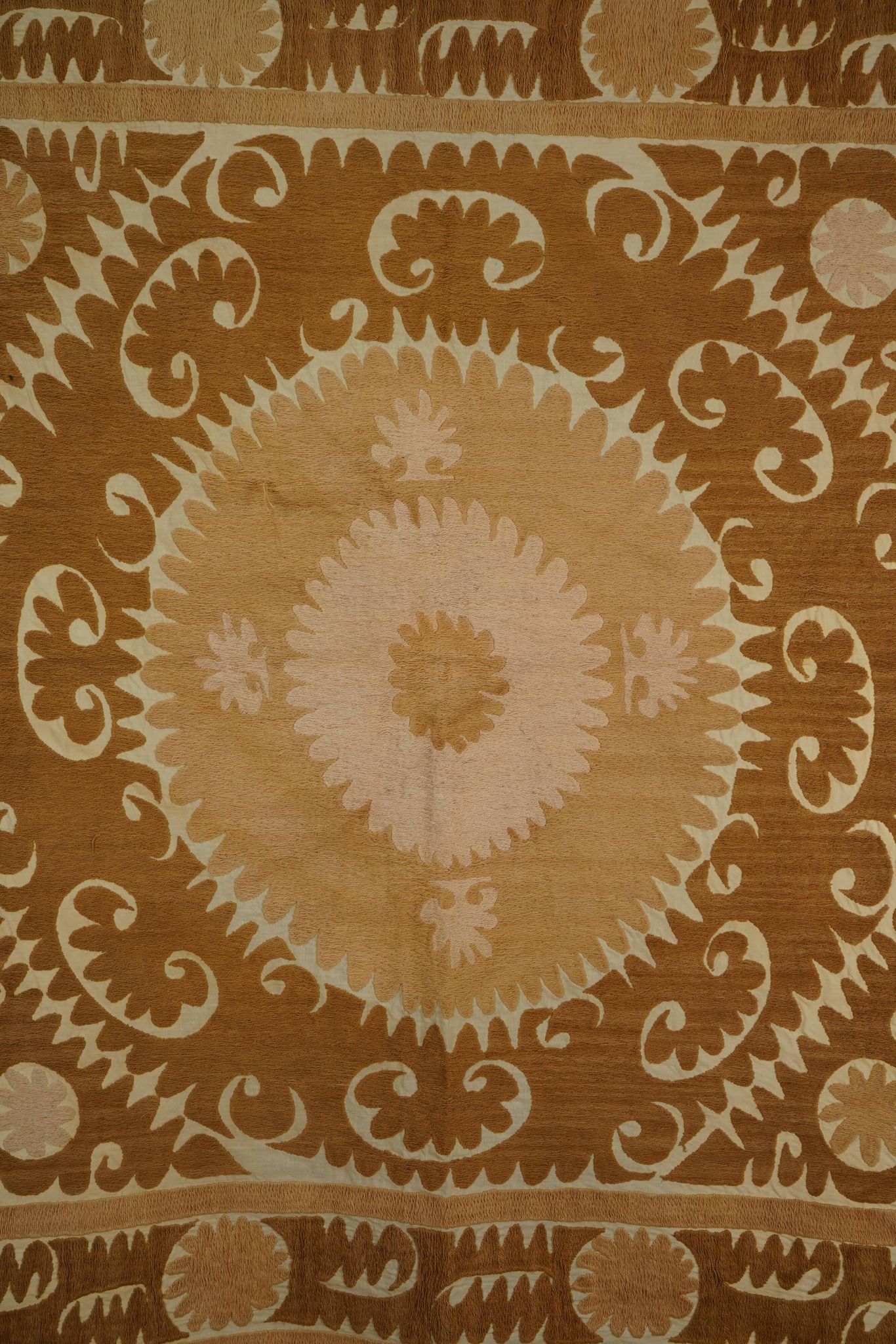 Tapis turc vintage noué à la main