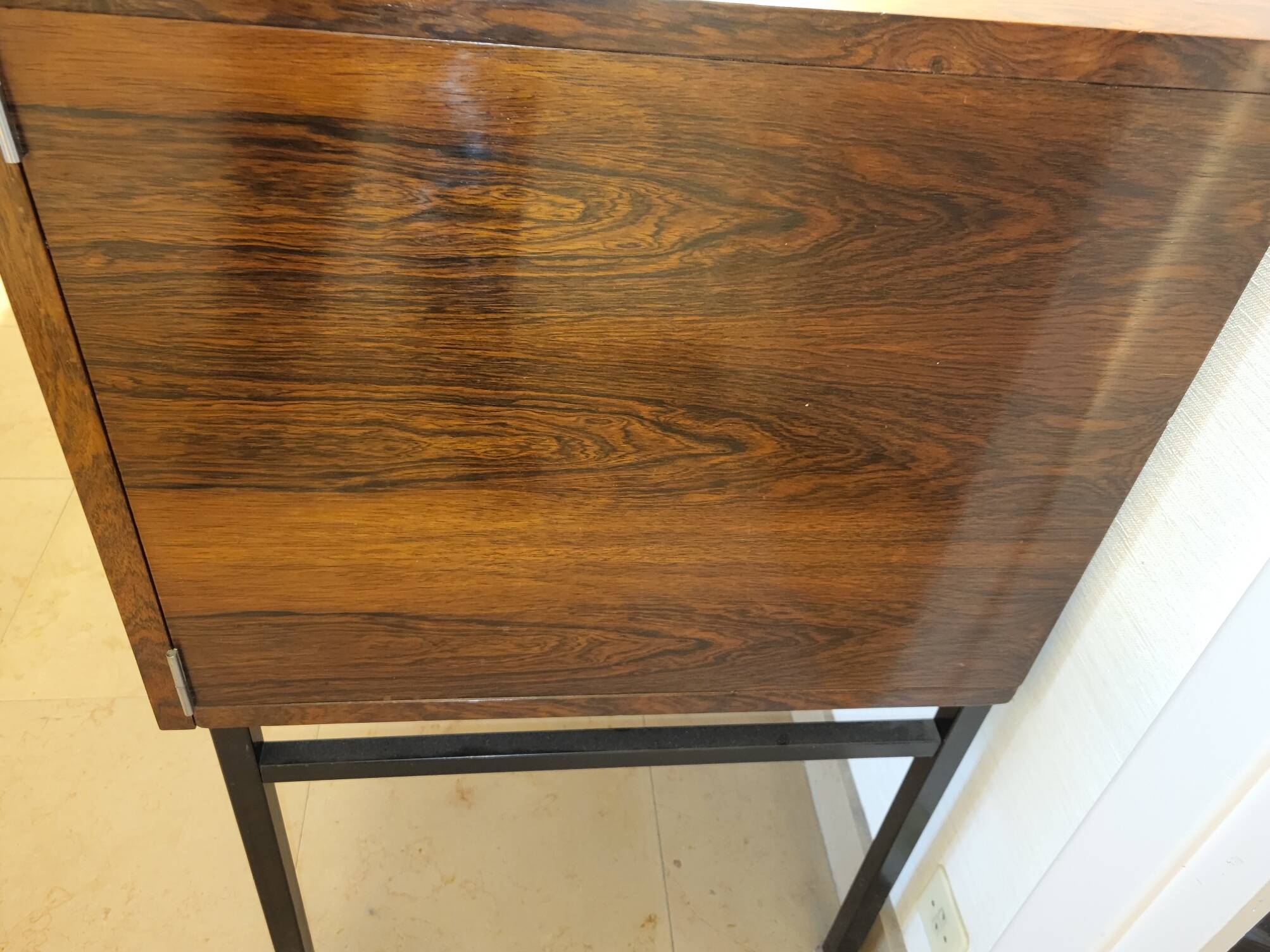 Roche Bobois sideboard designed by Alain Richard in rosewood, France 1960
