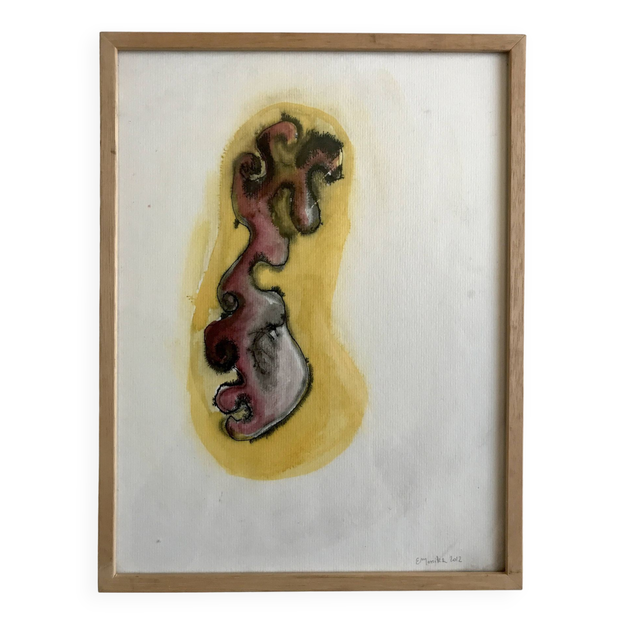 Emmanuelle MESSIKA, Untitled 7 (Drawings series), 2012. Ink on paper signed in pencil