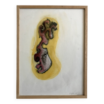 Emmanuelle MESSIKA, Untitled 7 (Drawings series), 2012. Ink on paper signed in pencil