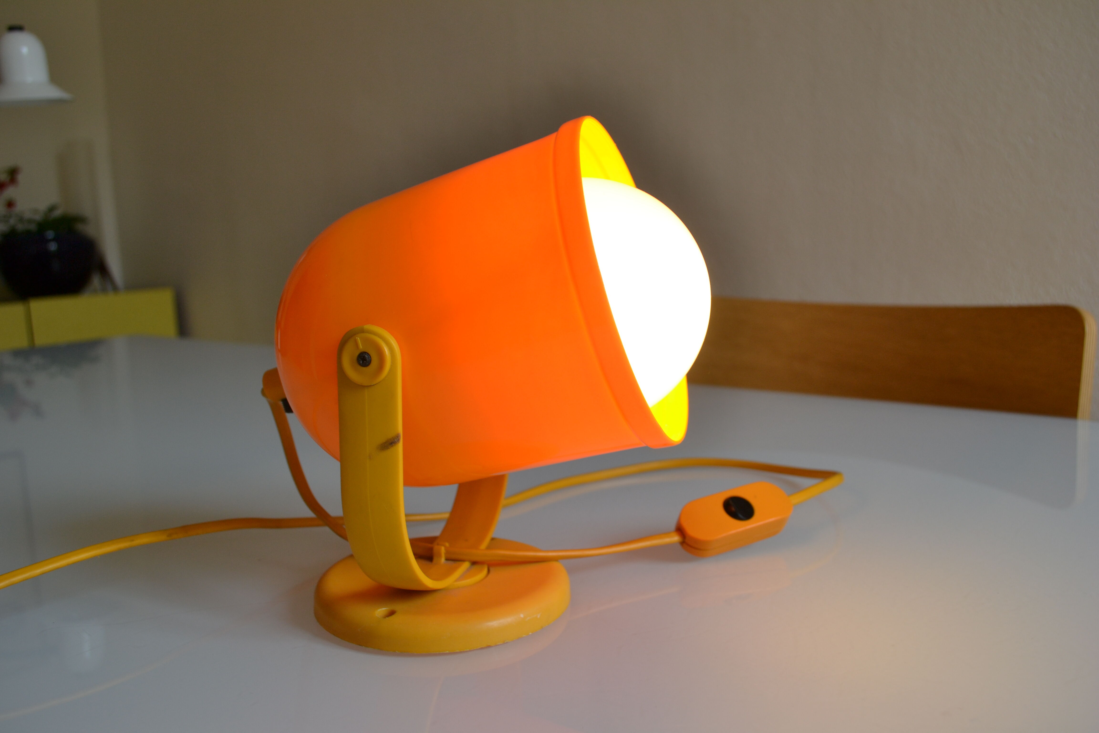 SPACE AGE ELENCO WALL LAMP SPOT LAMP, SWEDEN 1970's