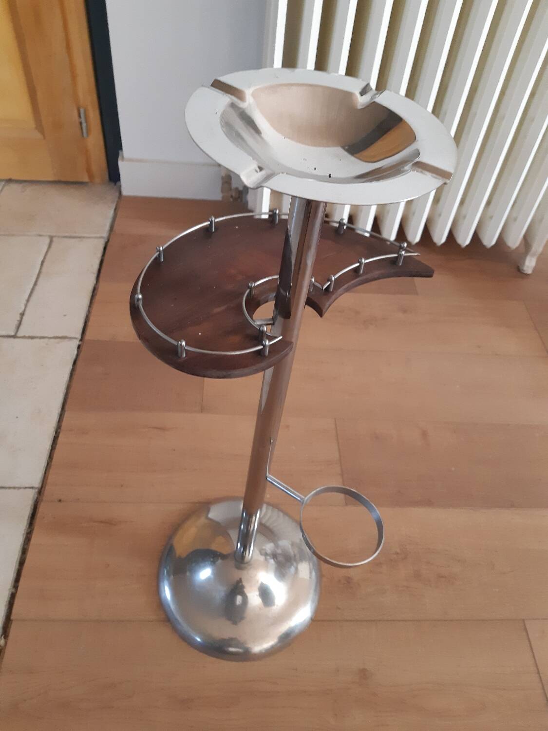 Cendrier sur pied vintage