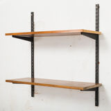 Vintage walnut shelving system from Sparrings, 1960s