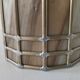 Vintage glass and metal lamp, 70s