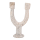 Bougeoir Marocain en pierre sculptée, années 70