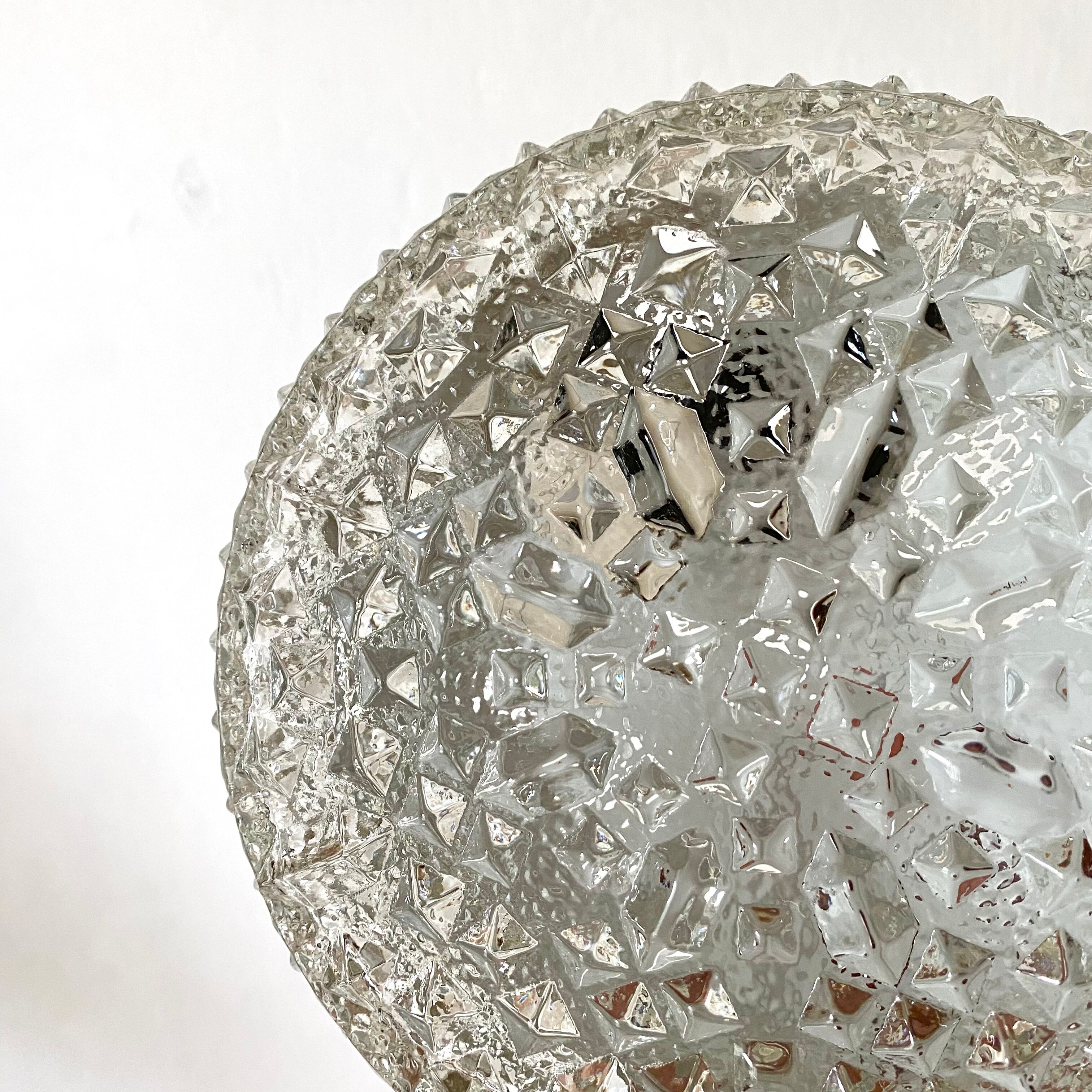 Vintage glass ceiling lamp