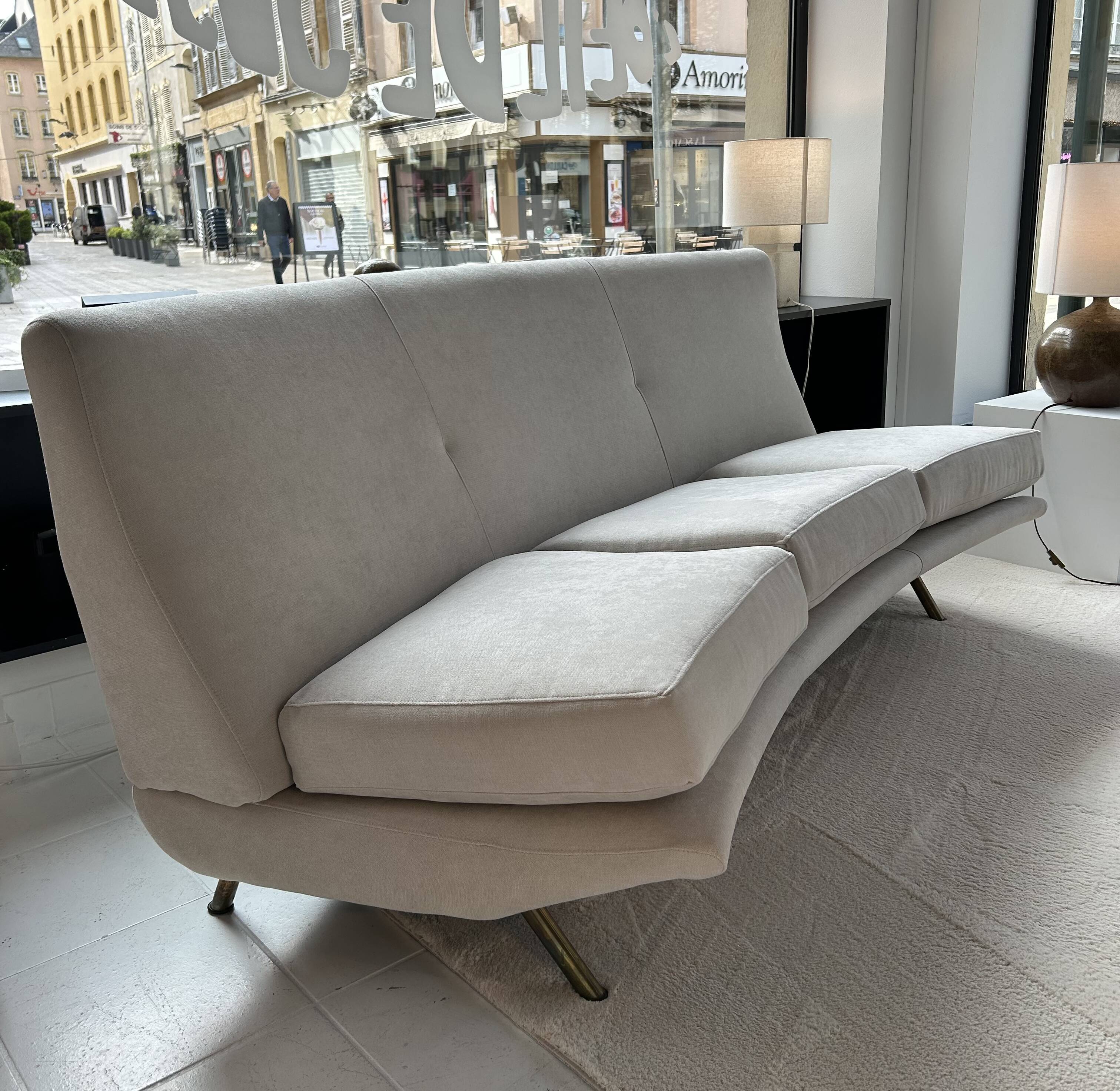 Canapé Triennale Marco Zanuso, Italie 1950s