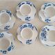 6 Digoin cups and saucers, sugar bowl and milk jug