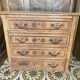 Commode en chêne de style breton 4 tiroirs